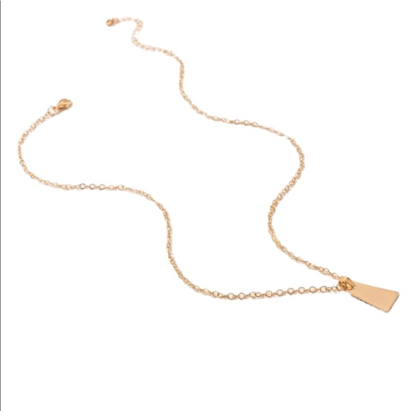 Dainty Gold Pendant Necklace - Picture 3 of 4